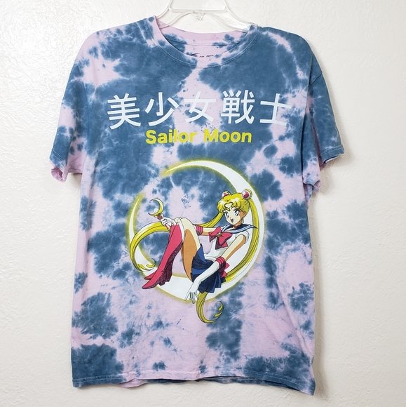 naoko Tops - Sailor Moon | Tie Dye Graphic Tshirt